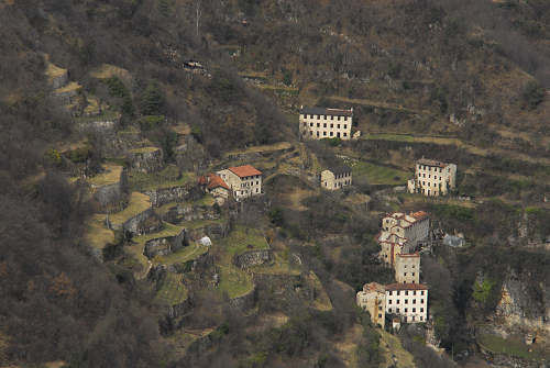 terrazzamenti e masiere nel Canal di Brenta a Valstagna