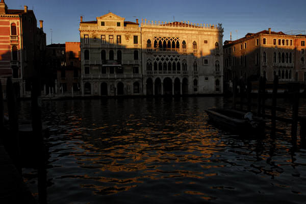 Venezia, Ca' d'Oro lungo il Canal Grande