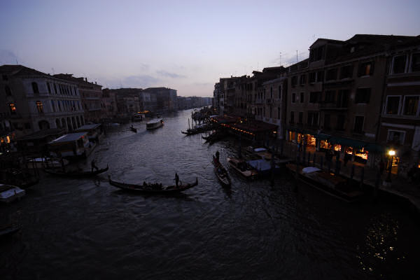 Canal Grande e Ponte di Rialto a Venezia