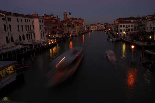 Canal Grande e Ponte di Rialto a Venezia