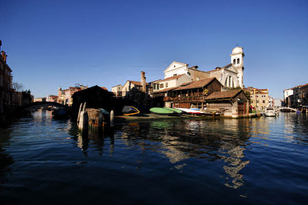 Venezia, squero San Trovaso
