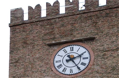 Mestre, piazza Ferretto e il Castello di Mestre