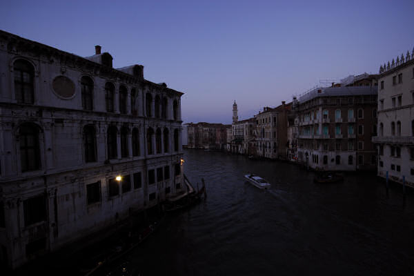 Canal Grande e Ponte di Rialto a Venezia