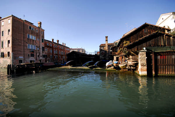 Venezia, squero San Trovaso