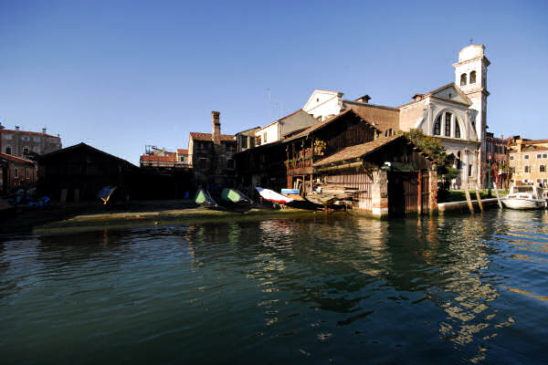 Venezia, squero San Trovaso