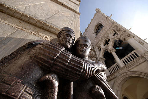 Venezia, Piazza Basilica San Marco, i tetrarchi