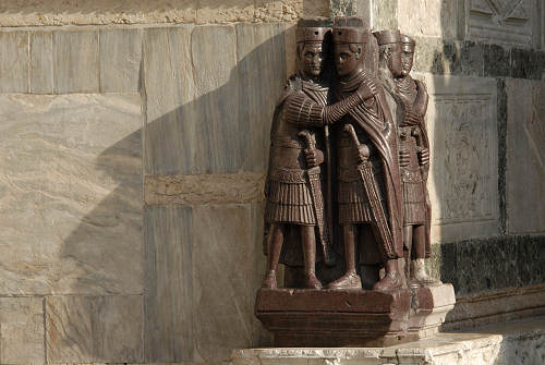 Venezia, Piazza Basilica San Marco, i tetrarchi