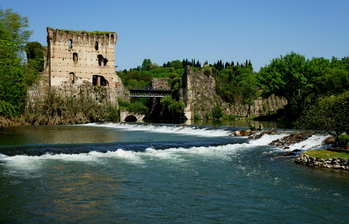 percorso ciclabile delle Risorgive, dal fiume Adige a Borghetto di Valeggio sul Mincio