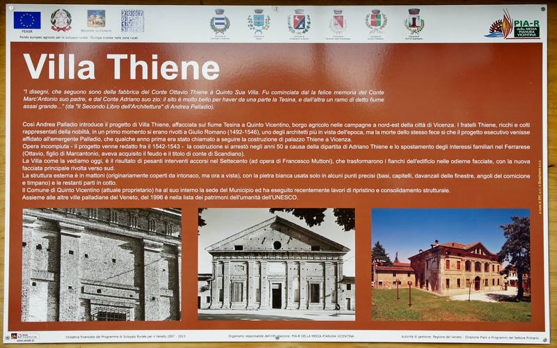 villa Thiene a Quinto Vicentino