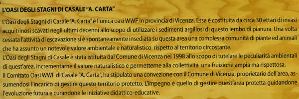 Oasi WWF Stagni di Casale