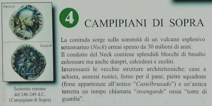 sentiero naturalistico Priabona-Campipiani